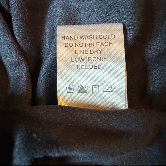 NWT Alter’d State, Medium, Navy Blue sleeveless dress. Lace hem. - Picture 10 of 11